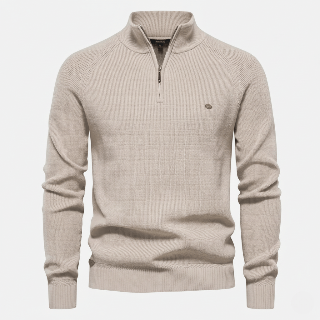 WoolForm™ Half-Zip Knit Sweater