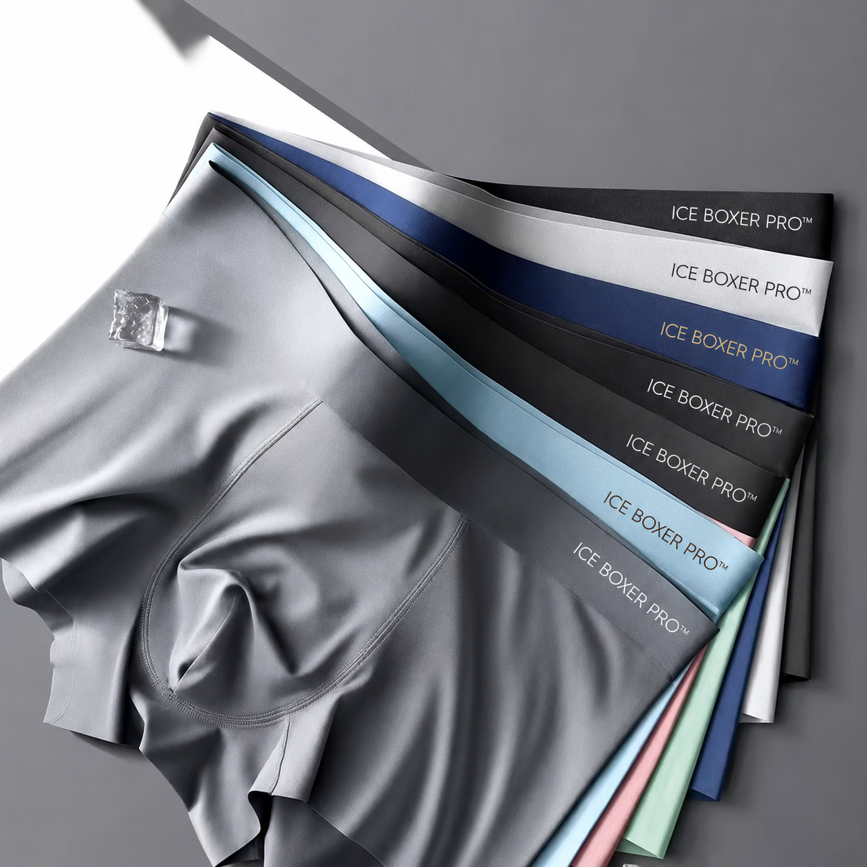 Cuecas boxer Ice Boxer Pro™ Premium de seda gelada