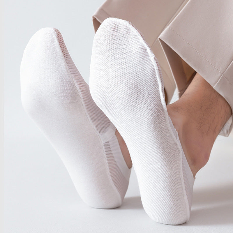 Usynlige åndbare anti-slip sokker