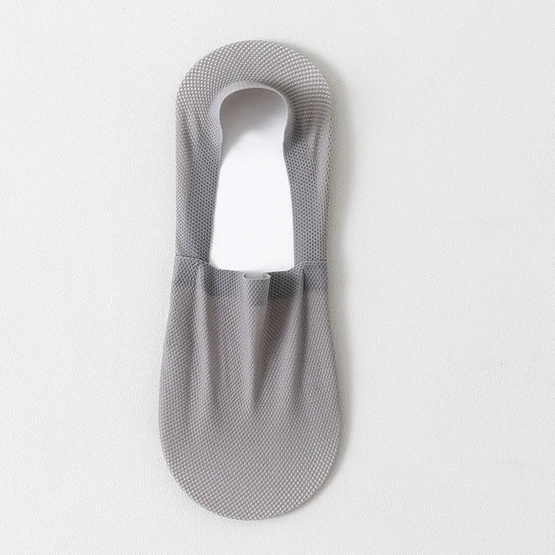 Usynlige åndbare anti-slip sokker