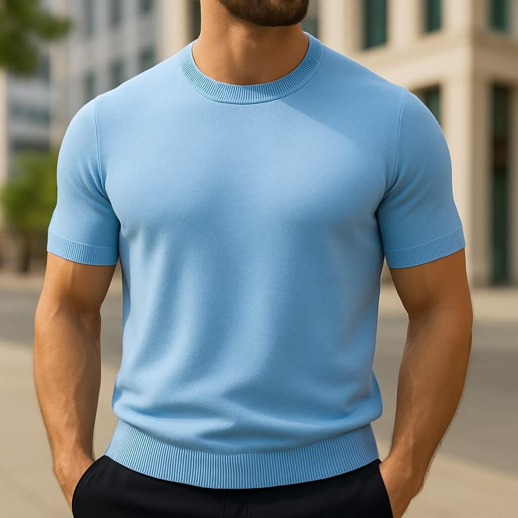 Auro-Kaschmir-T-Shirt