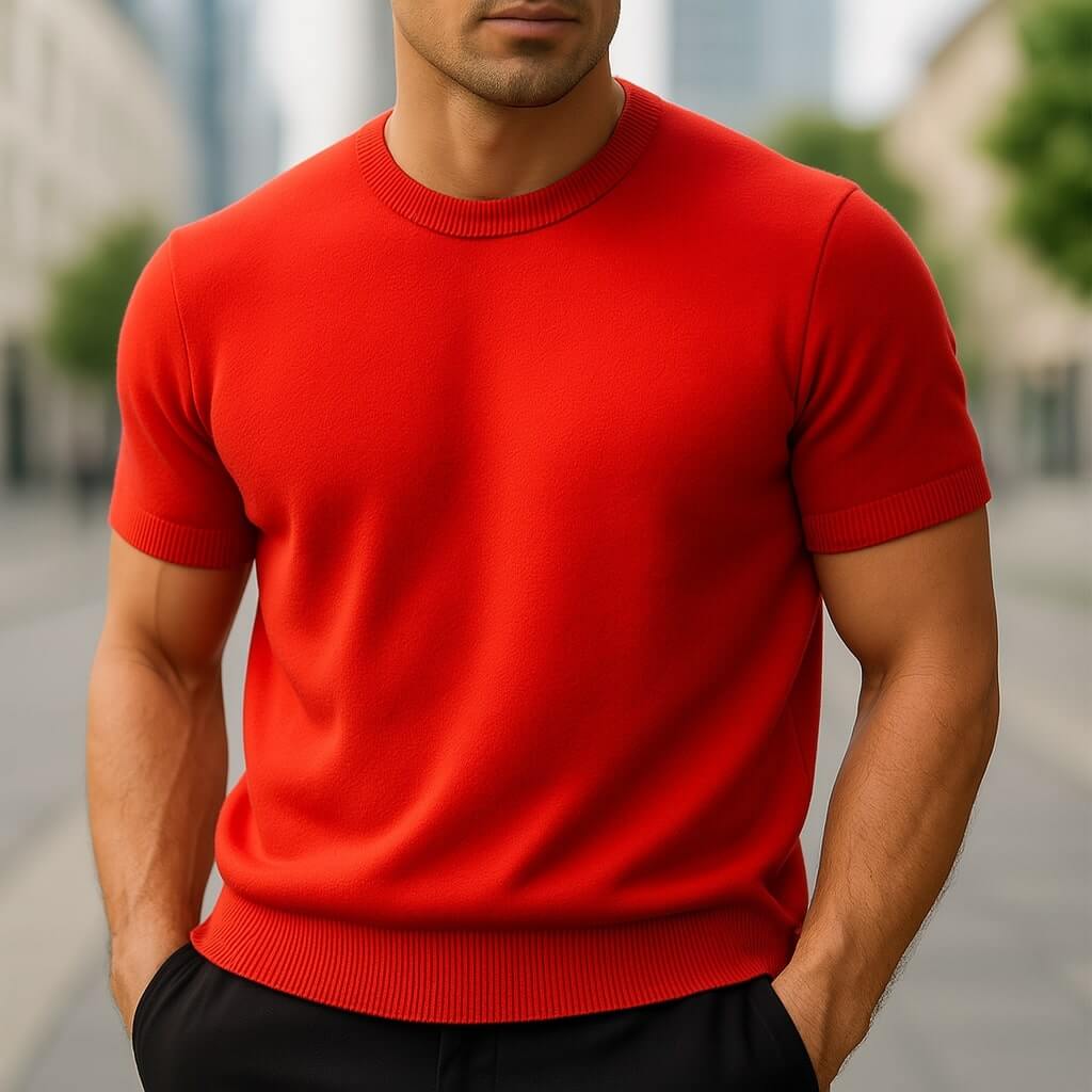 Auro-Kaschmir-T-Shirt