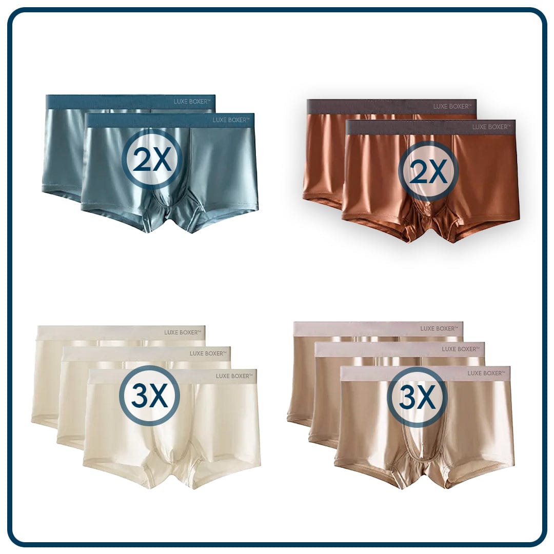 [Multi-Packs] Luxe Boxer™ – Premium Silk Underwear