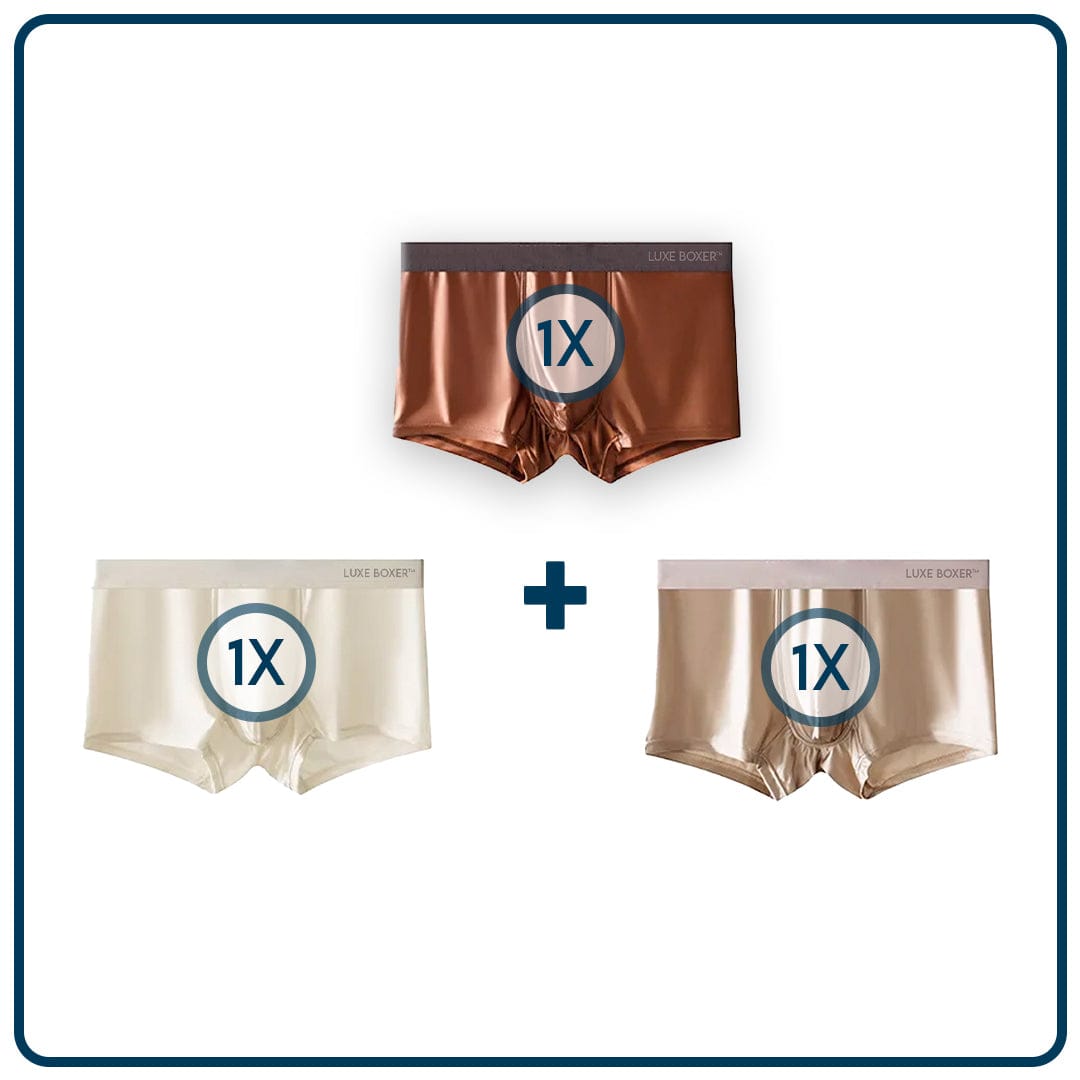 [Multi-Packs] Luxe Boxer™ – Premium Silk Underwear