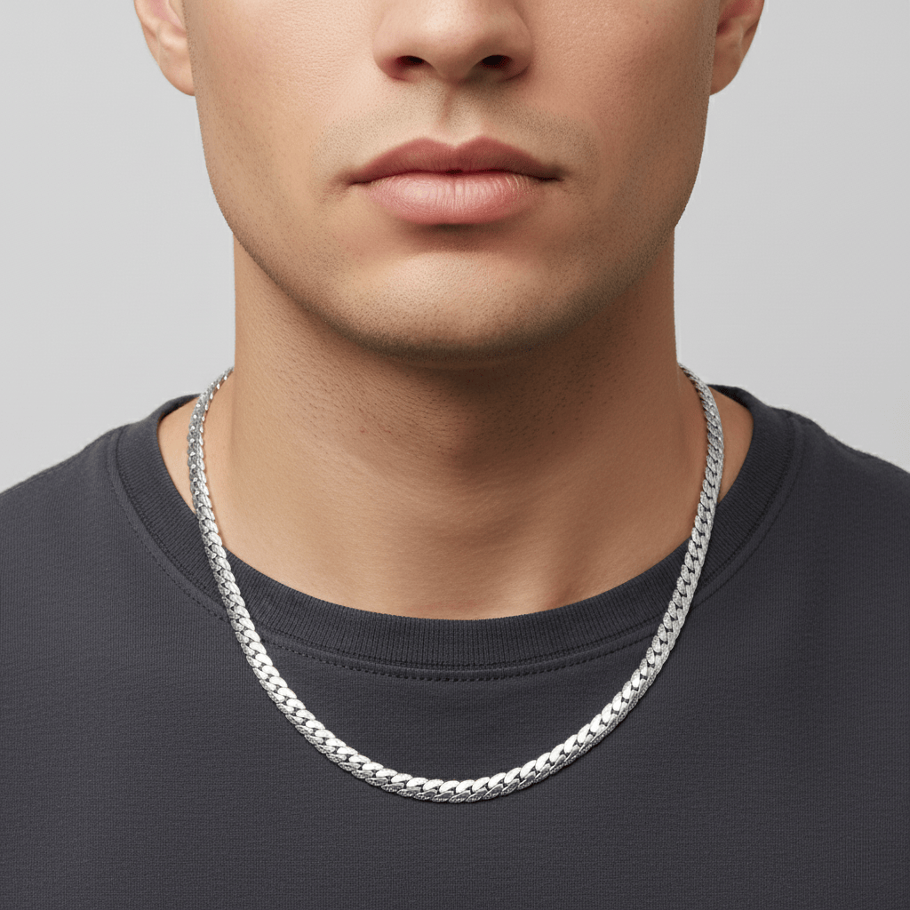 Royal Steel 316L Duo Sæt – 6mm halskæde + armbånd