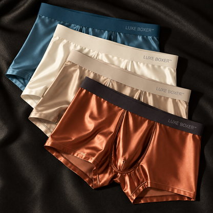 [Πολλαπλές συσκευασίες] Luxe Boxer™ – Premium μεταξωτά εσώρουχα