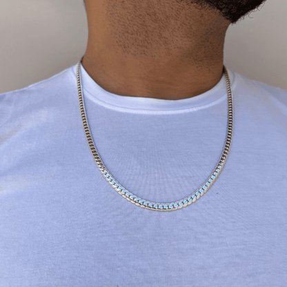 Royal Steel 316L Duo Sæt – 6mm halskæde + armbånd