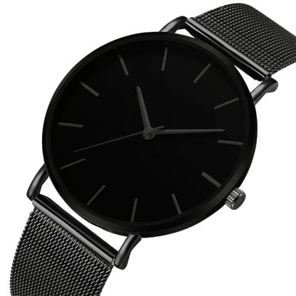 Men’s Classic Minimalist Stainless Steel Watch